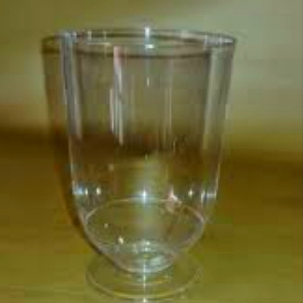 Hurricane glass vase extra large